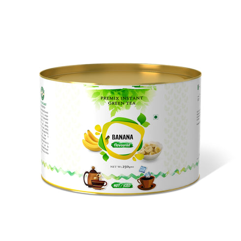 The Tea Planet Banana Flavoured Instant Green Tea