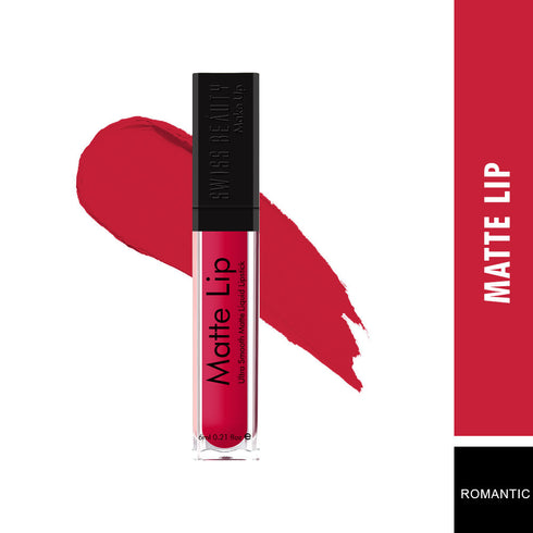 Swiss Beauty Matte Liquid Lipstick 6ml