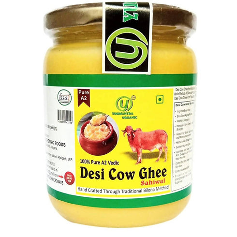 Yugmantra Organic Foods Pure A2 Natural Desi Cow Ghee Sahiwal
