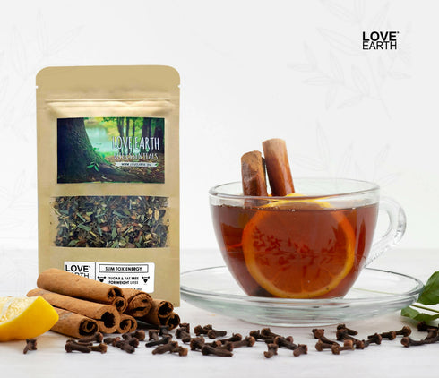 Love Earth Life Essentials Organic tea |Slim Tox Energy