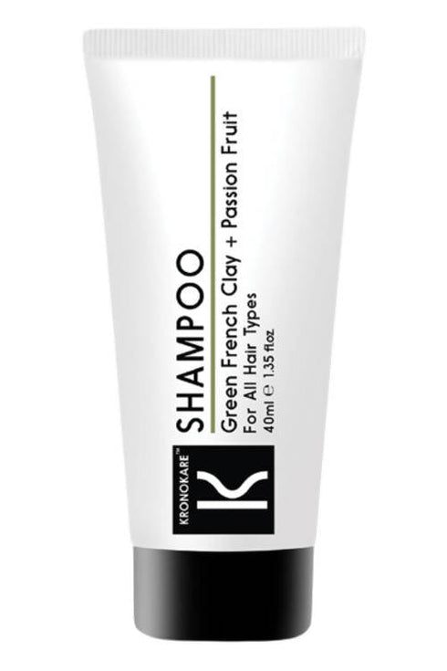 Kronokare Shampoo With Green French Clay & Passion Fruit 40g