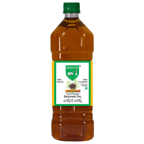 Gramiyum Sesame Gingelly Til Oil | Cold Pressed
