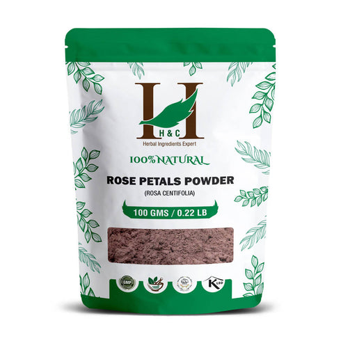 H&C Herbal Rose Petals Powder 100g