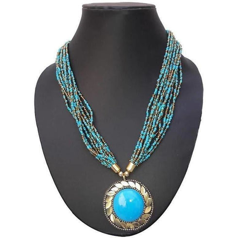 Traditional Jewellery set for women Color-Blue
