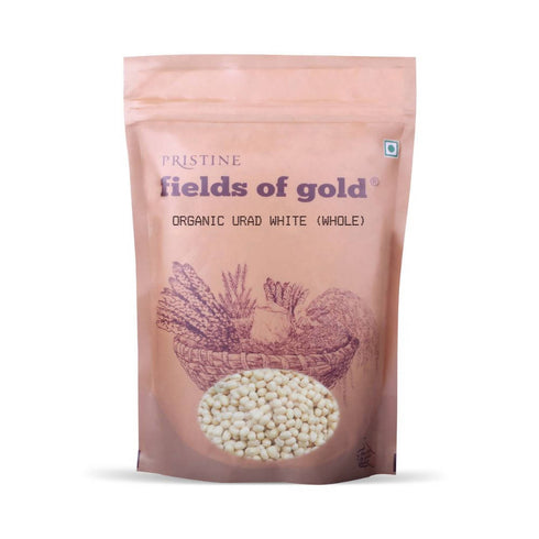 Pristine Fields of Gold | Organic Urad White Whole