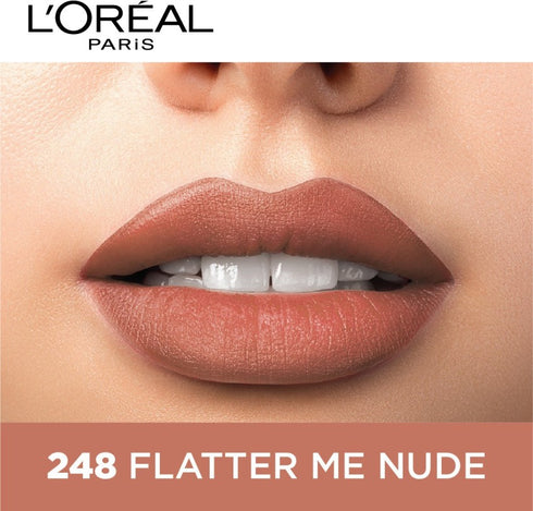 L'Oreal Paris Color Riche Moist Matte Lipstick 248 Flatter Me Nude