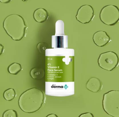 The Derma co 4% Vitamin E Face Serum with Vitamin E and Olive Extract