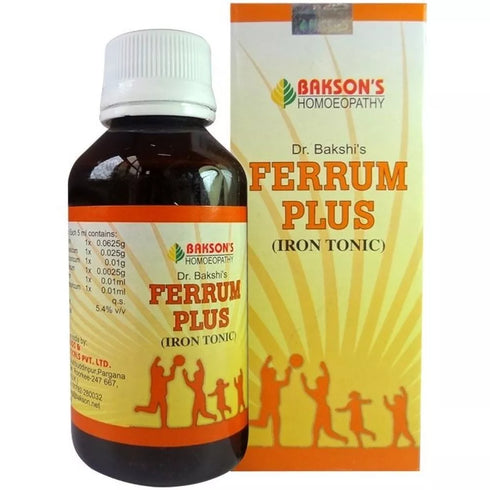 Bakson's Ferrum Plus Iron Tonic