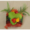 Red Basket With Leaves Haldi Kumkum Pack Of 50