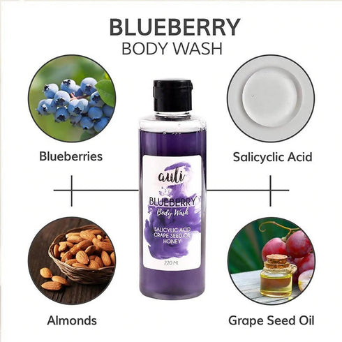 Auli Blueberry Body Wash