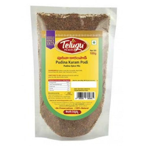 Telugu Pickles Pudina Karam Podi