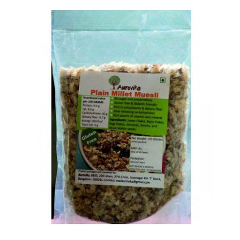 Aurovika Plain Millet Muesli