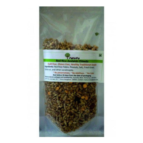 Aurovika Red Rice Avalakki Chiwda