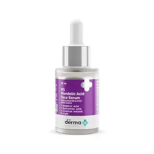 The Derma co 8% Mandelic Acid Face Serum with Hyaluronic Acid & Licorice