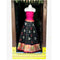 Pochampally Ikkat Black With Pink Border Lehenga