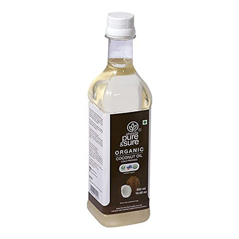 Pure & Sure Organic Coconut Oil Cold Pressed