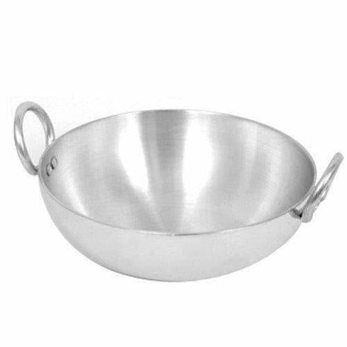 Stainless Aluminium Kadhai - 19 cm width