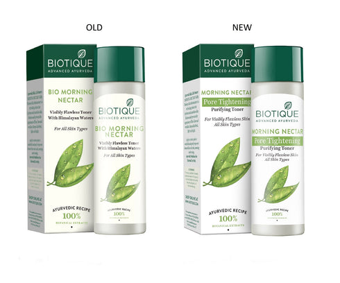 Biotique Advanced Ayurveda Bio Morning Nectar Visibly Flawless Toner