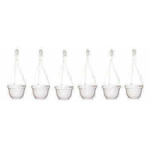 Garden Hanging Pot Planters,Plant Container - Set of 6
