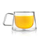 Vahdam Tea Shimmer Borosilicate Glass Double Walled Teacups