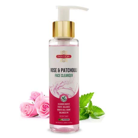 Inveda Soothing Rose and Patchouli Face Cleanser