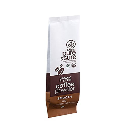 Pure & Sure Organic Filter Coffee Powder - Smooth
