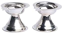 Pure Silver Diyas pair 20grams