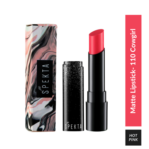 Spekta True Matte Lipstick 110 Cowgirl Hot Pink