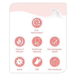 Babyhug Milk Protein Formula Daily Full Body and Face Moisturizing Cream