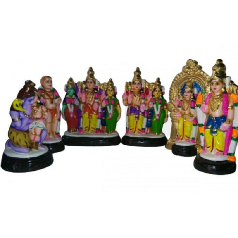 Murugan Arupadai Veedu Set C 6 10 Inch 6105g