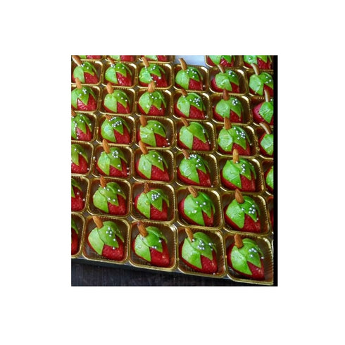 Special Swagruha Straw Berry Design Sweet With Khova-500g