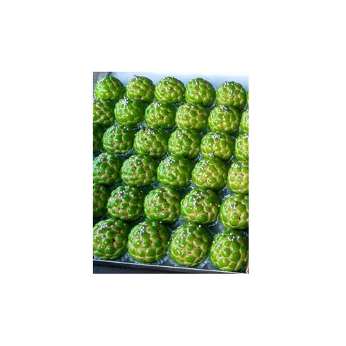 Special Swagruha Custard Apple Design Sweet With Kaju-500g