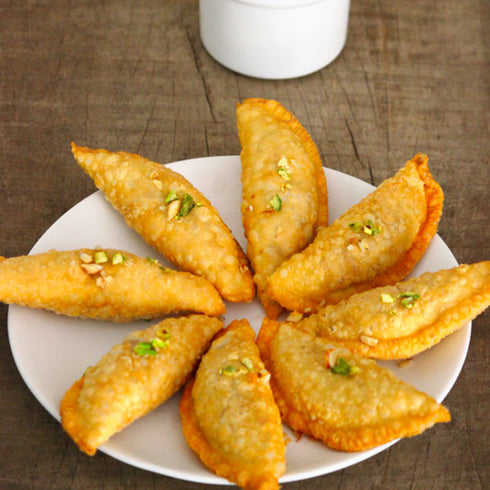 Aha Kajjikayalu (Stuffed With Nuts)