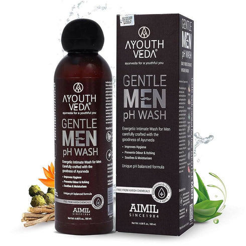 Ayouthveda Gentle Men PH Wash