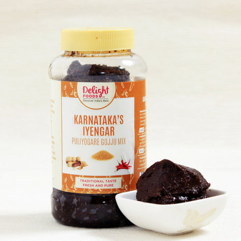 Delight Foods Iyengar Puliyogare Gojju 500g