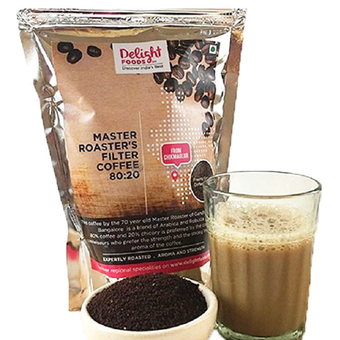 Delight Foods 80:20 Freshly Roasted Filter Coffee 250gm