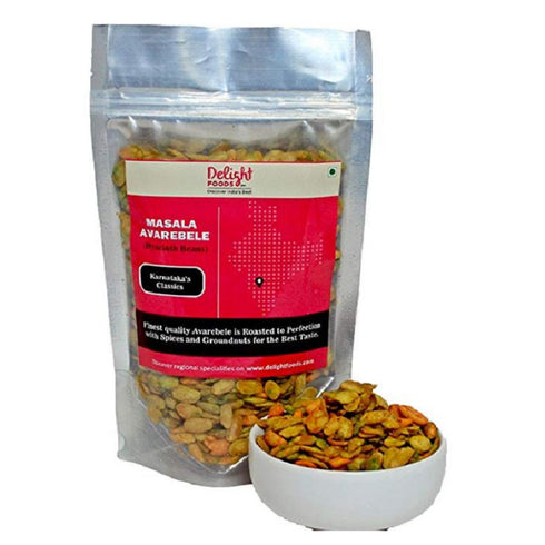 Delight Foods Masala Avarebele Hyacinth Beans 200gm