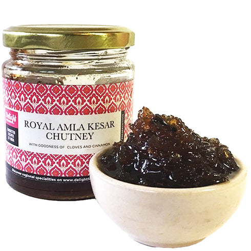 Delight Foods Royal Amla Kesar Chutney 200gms