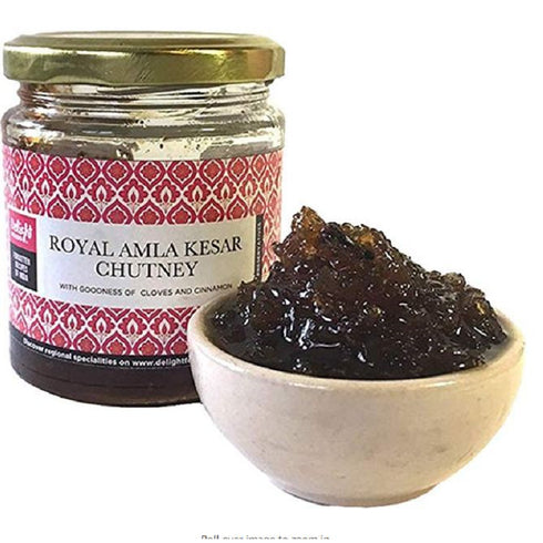 Delight Foods Royal Amla Kesar Chutney 200gms