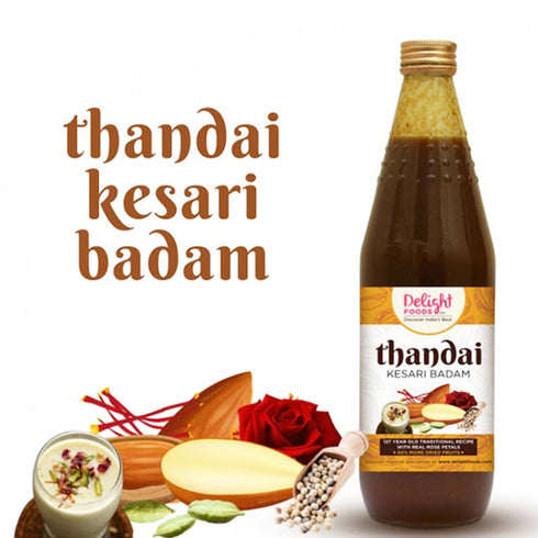 Delight Foods Thandai Kesari Badam 750gms