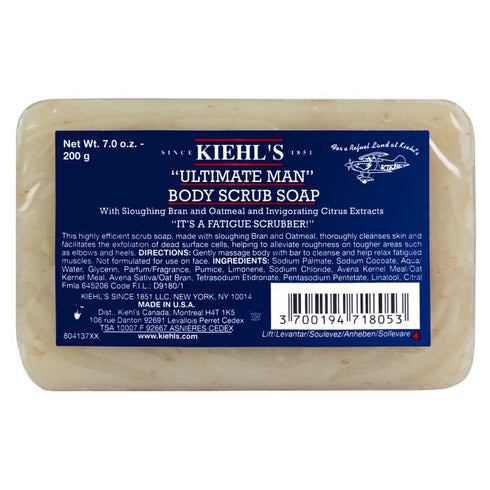 Kiehl's Ultimate Man Body Scrub Soap 200g