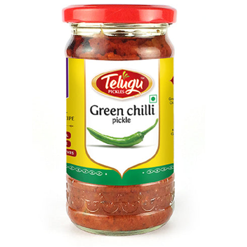 Telugu Pickles Green Chilli Pickle