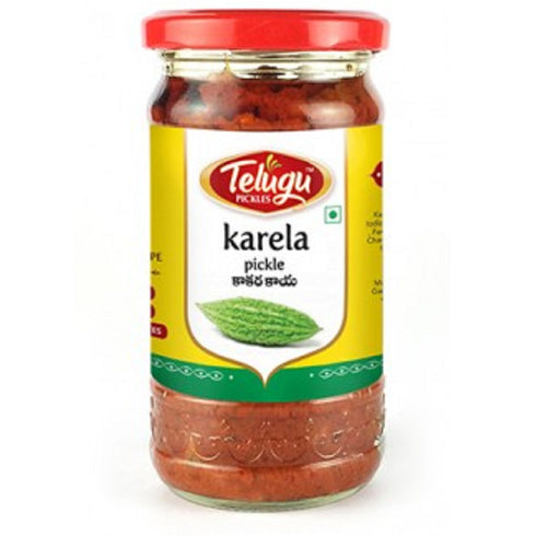 Telugu Pickles Karela Pickle