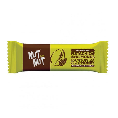 NutNut Pistachio Almond All Natural Snack Bar 60g