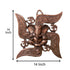 Bronze Swastik Ganesh Ji Wall Hanging