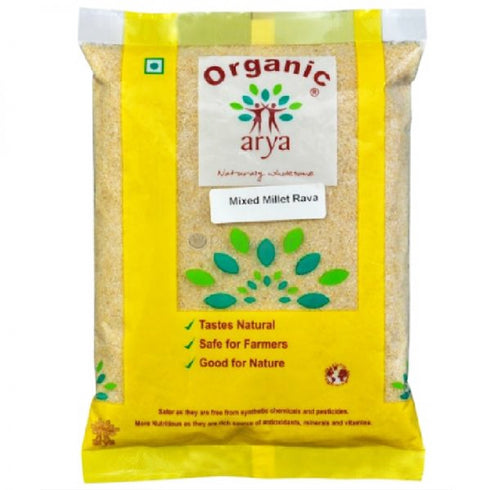 Arya Organic Mixed Millets Rava 500g