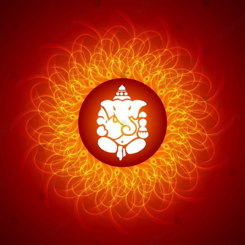 Indian Pooja Backdrop Cloth/Ancient temples/Wedding Decor/Ganesha /Pichwai Cow/Pooja decor/Party Events/Decoration/Fabric 3D printing/Kolam Pooja Print/Venkateswara