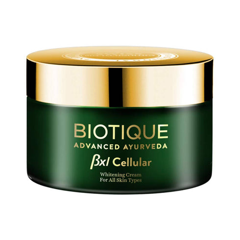 Biotique Advanced Ayurveda Bxl Cellular Whitening Cream For All Skin Types 50g