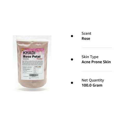 Khadi Omorose Rose Petal Powder