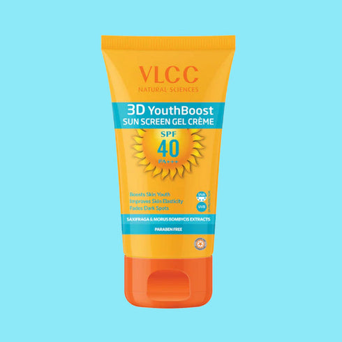 VLCC 3D Youth Boost SPF40 Sun Screen Gel Creme